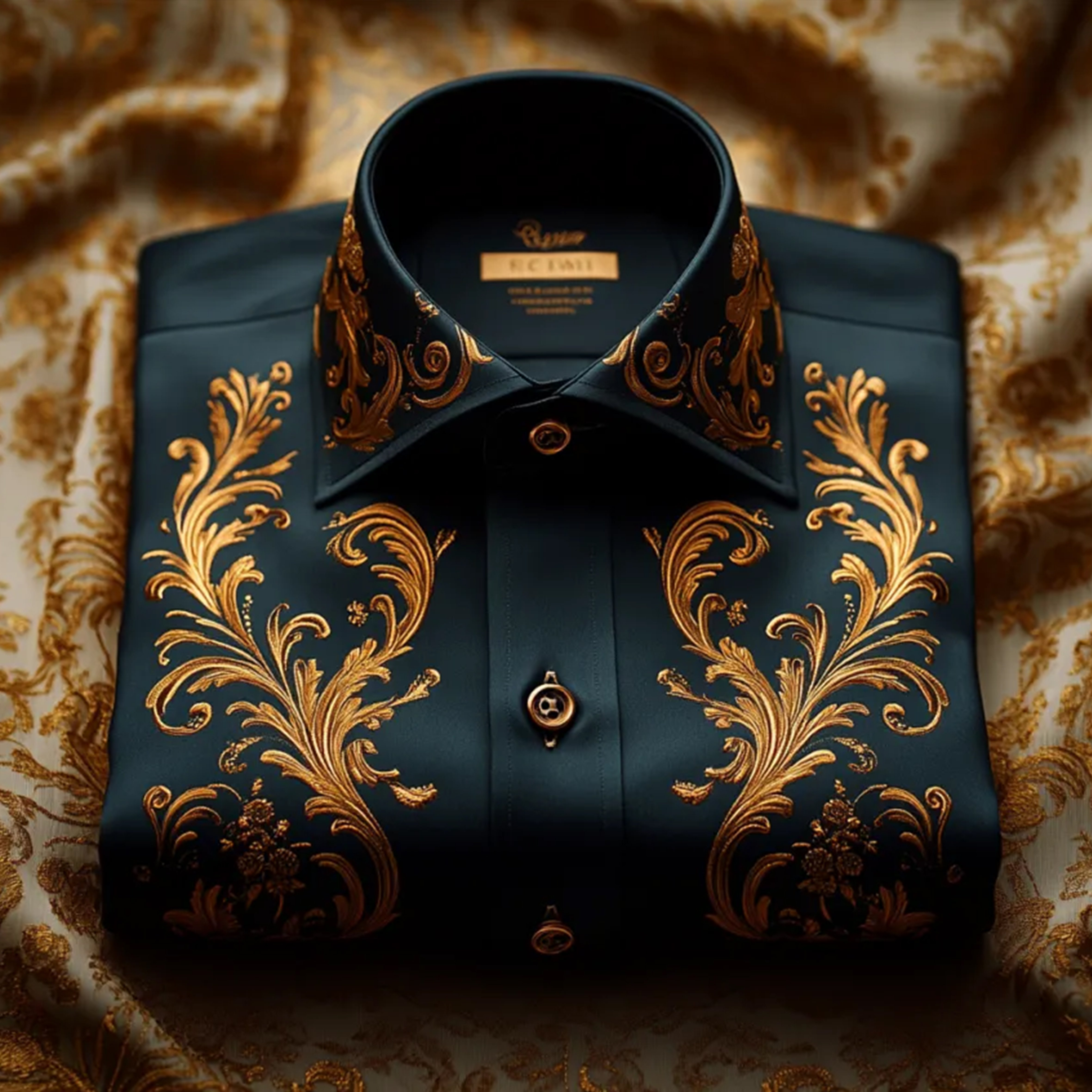 Light de lujo ejecutivo a rayas Princamiseta para hombre