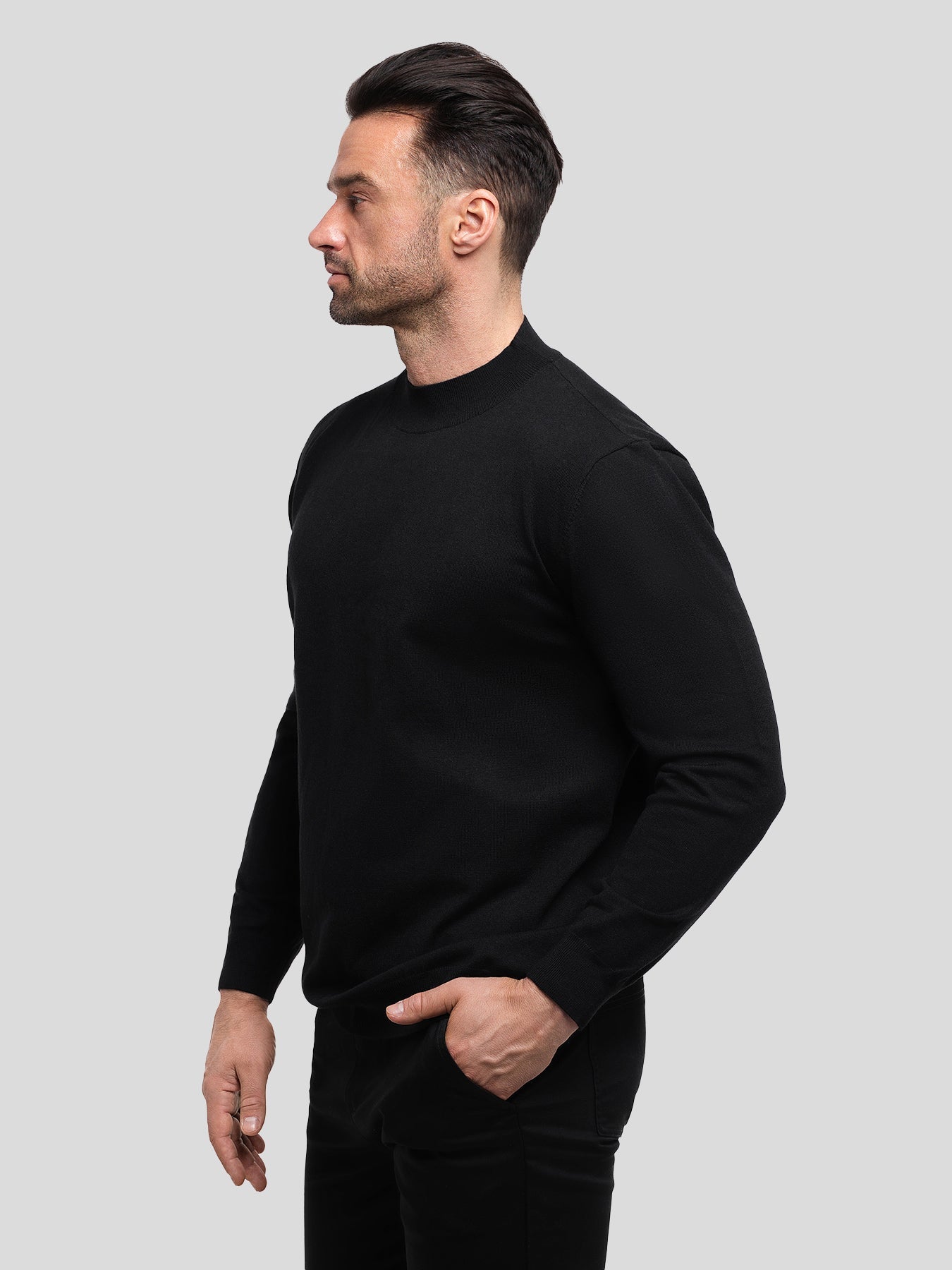 Gentletejido Mock Neck Sweater