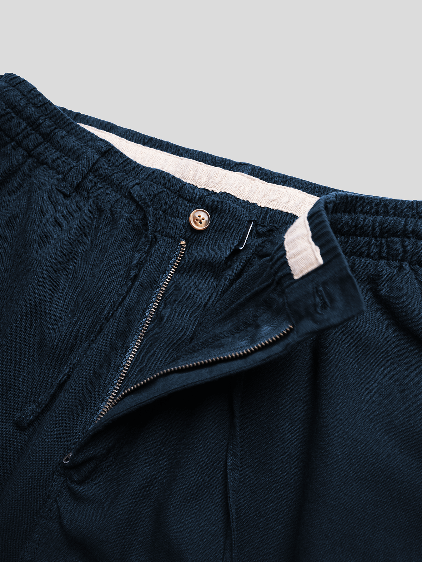 DreamWear Italian de lino Elastic Drawstring Pant