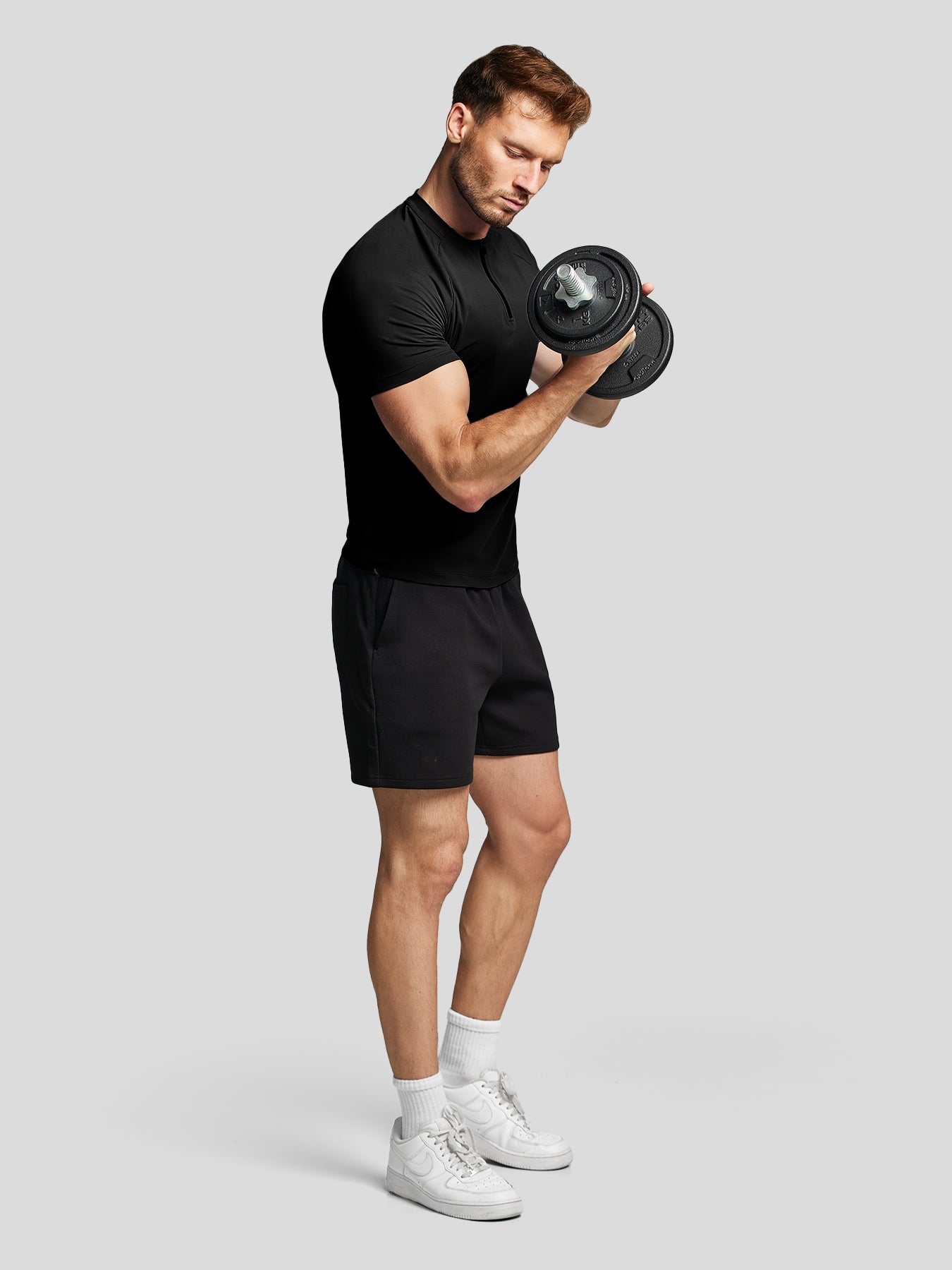 PerformancePro Active Quarter Zip de manga corta Tee