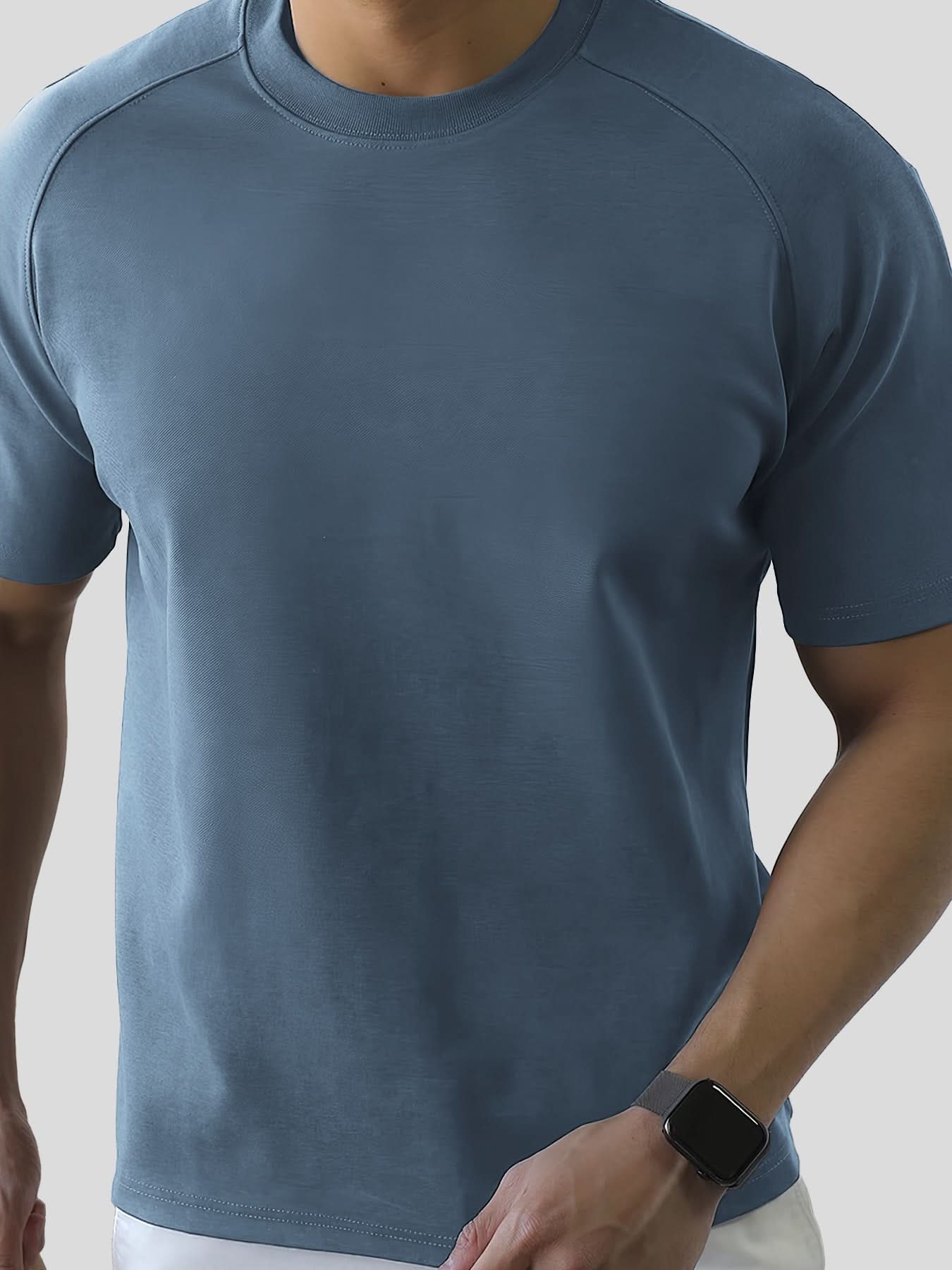 Modal Blend de manga corta Raglan Tee