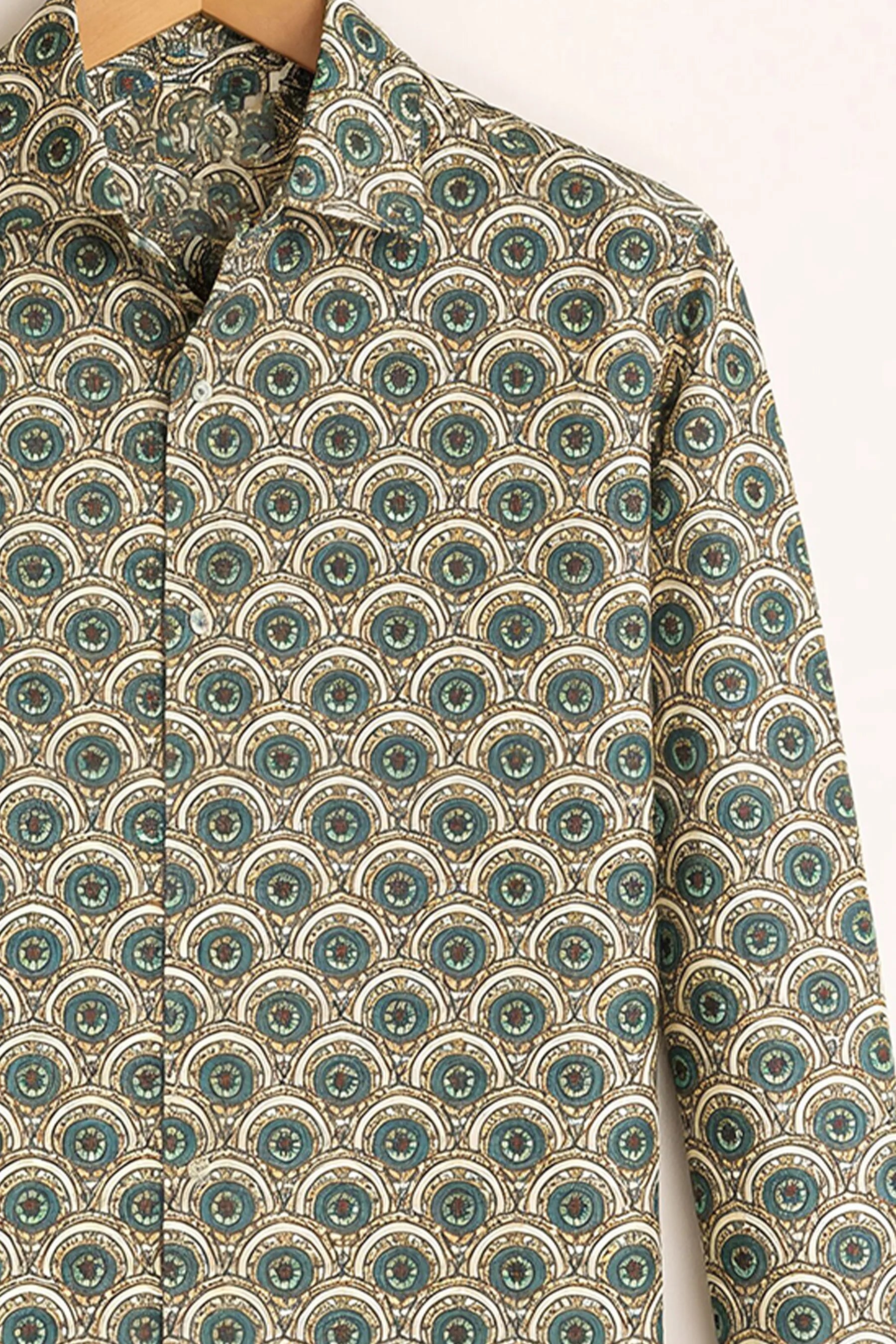 Heritage Medallion Princamiseta – Olive