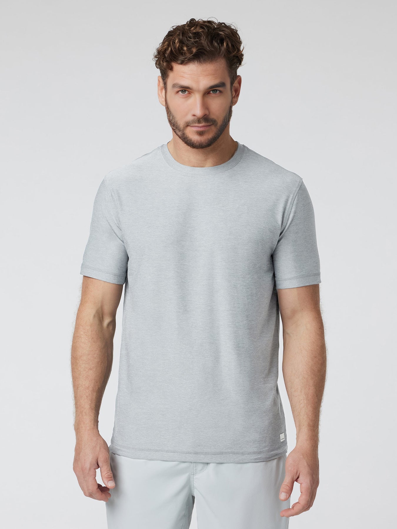 Velou cuello redondo Tee