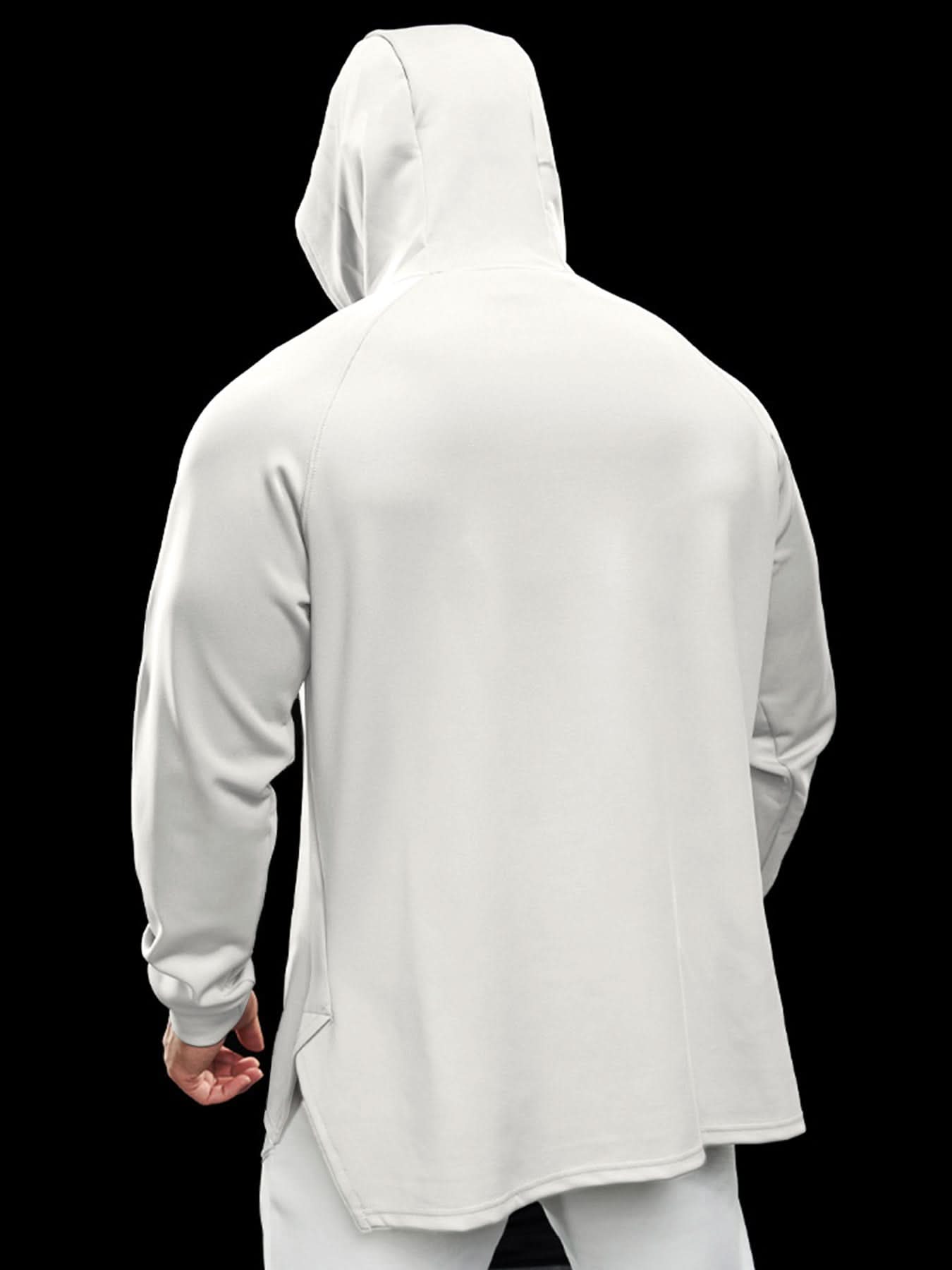 Sudadera Smoothblend Split Hem con gorrasucha