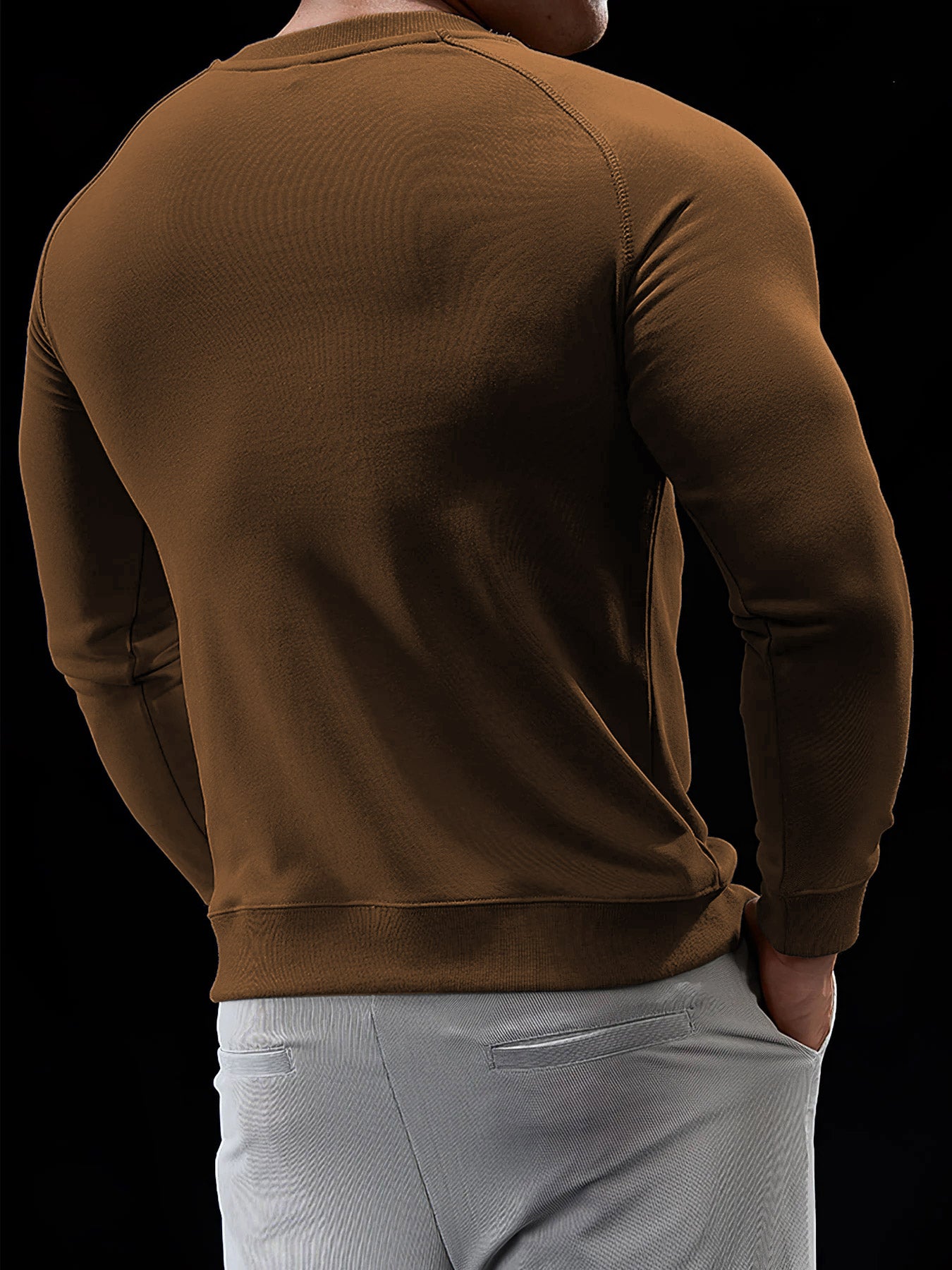 Sudadera CozySpacer cuello redondo