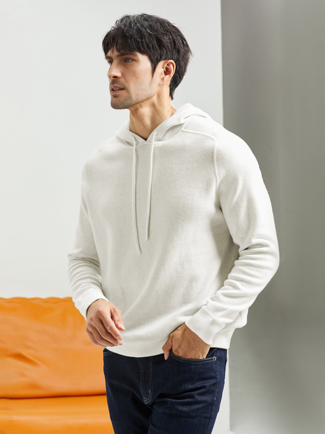 Sudadera Gentletejido Sweater con gorrasucha