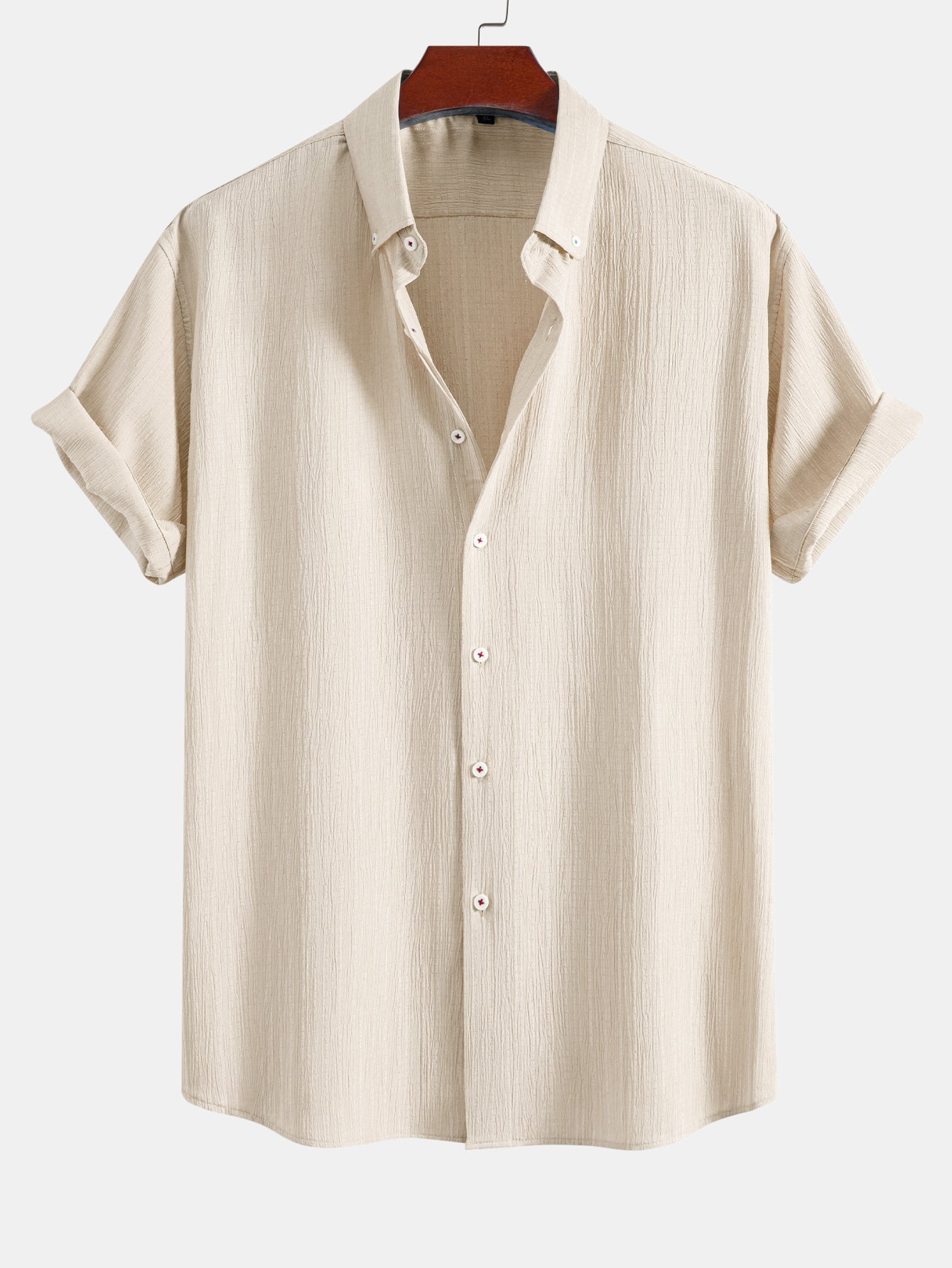 Camisa Crinkled Textured con botones