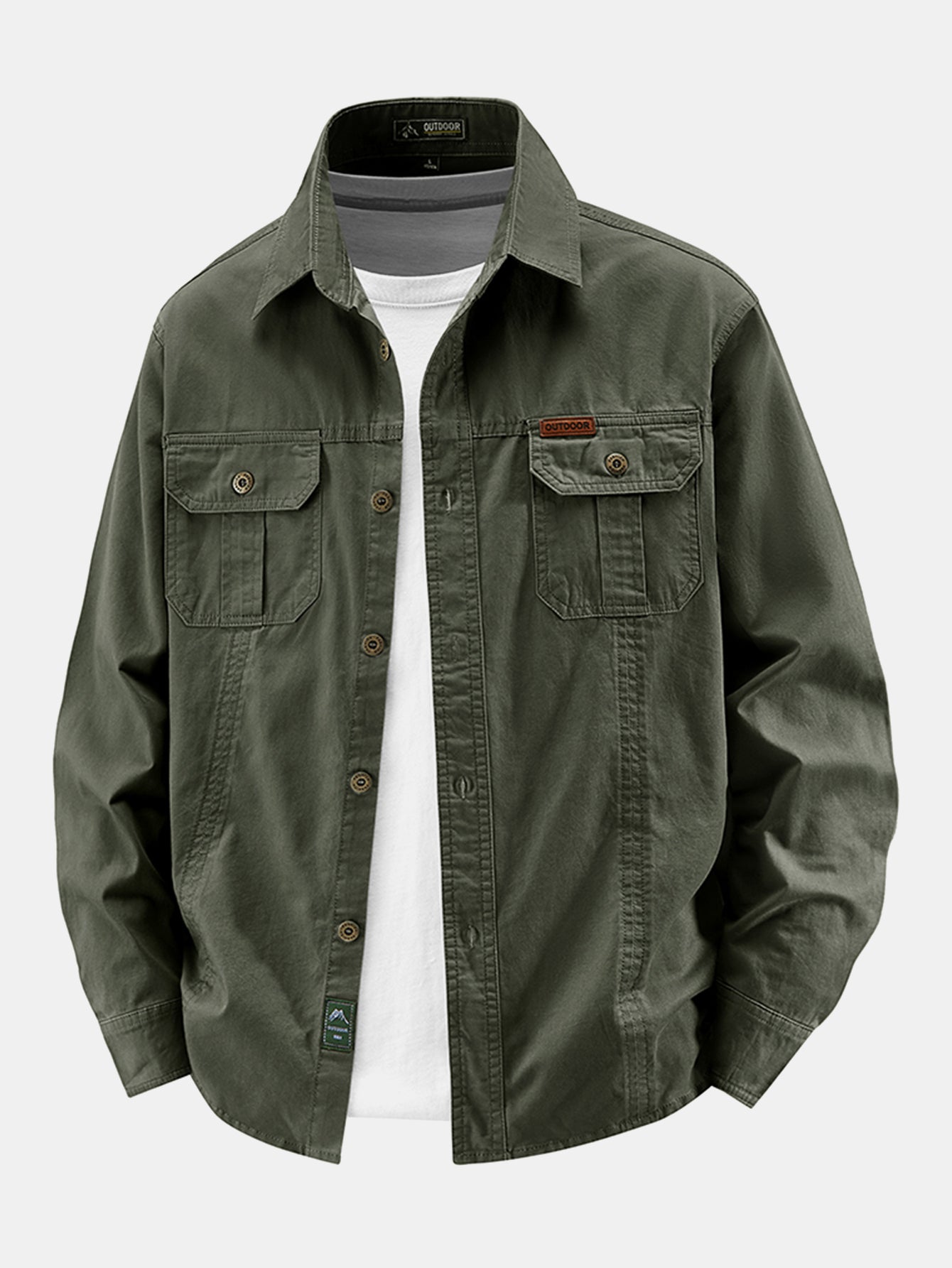 Camisa de manga larga Utility With Pockets