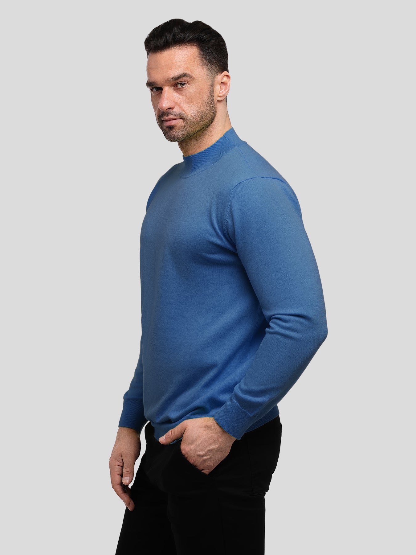 Gentletejido Mock Neck Sweater
