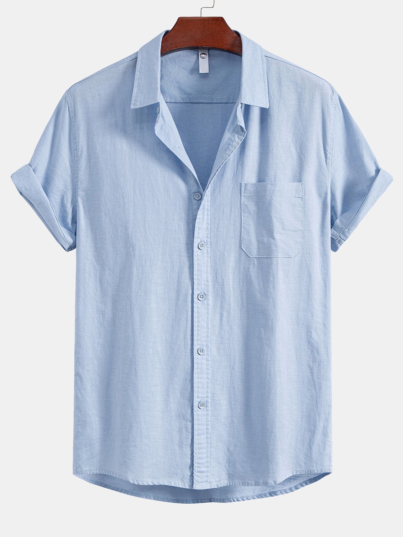 Camisa de lino Pocket Button Up