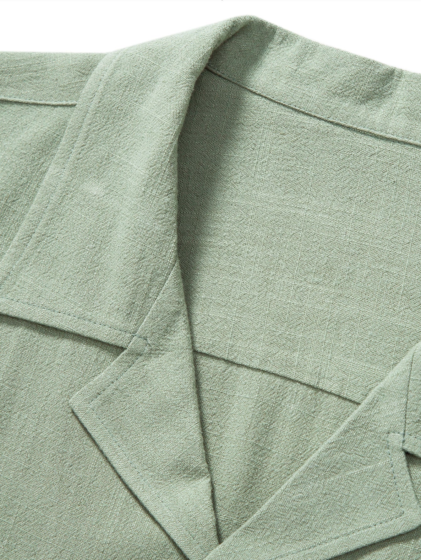 Camisa de lino Rayon Blend Cuban