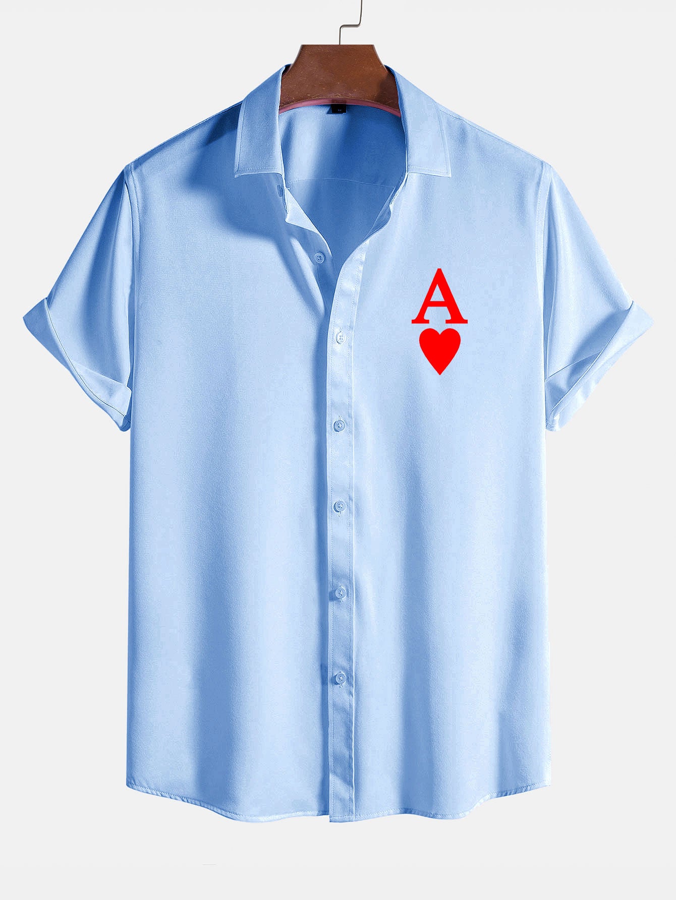 Poker Hearts Graphic Princamisetas