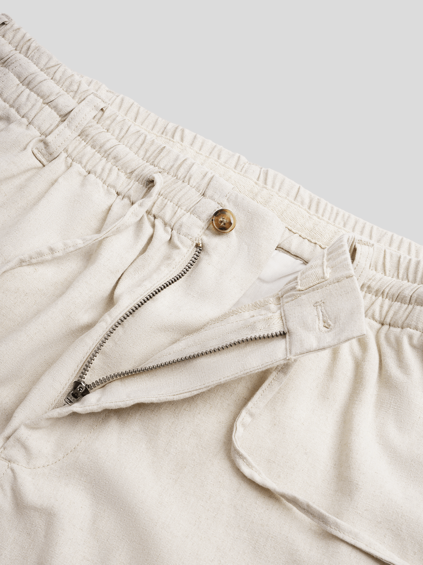 DreamWear Italian de lino Elastic Drawstring Pant