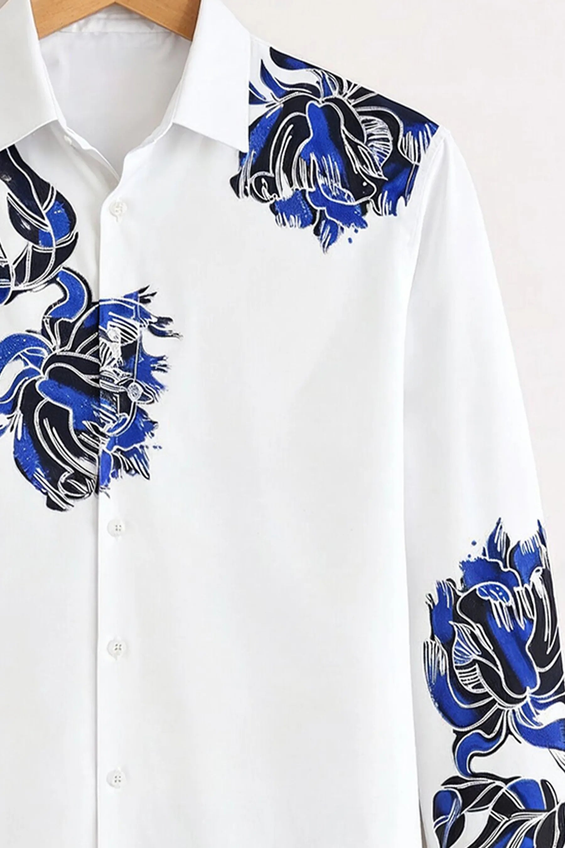 Midnight Bloom Princamiseta – White