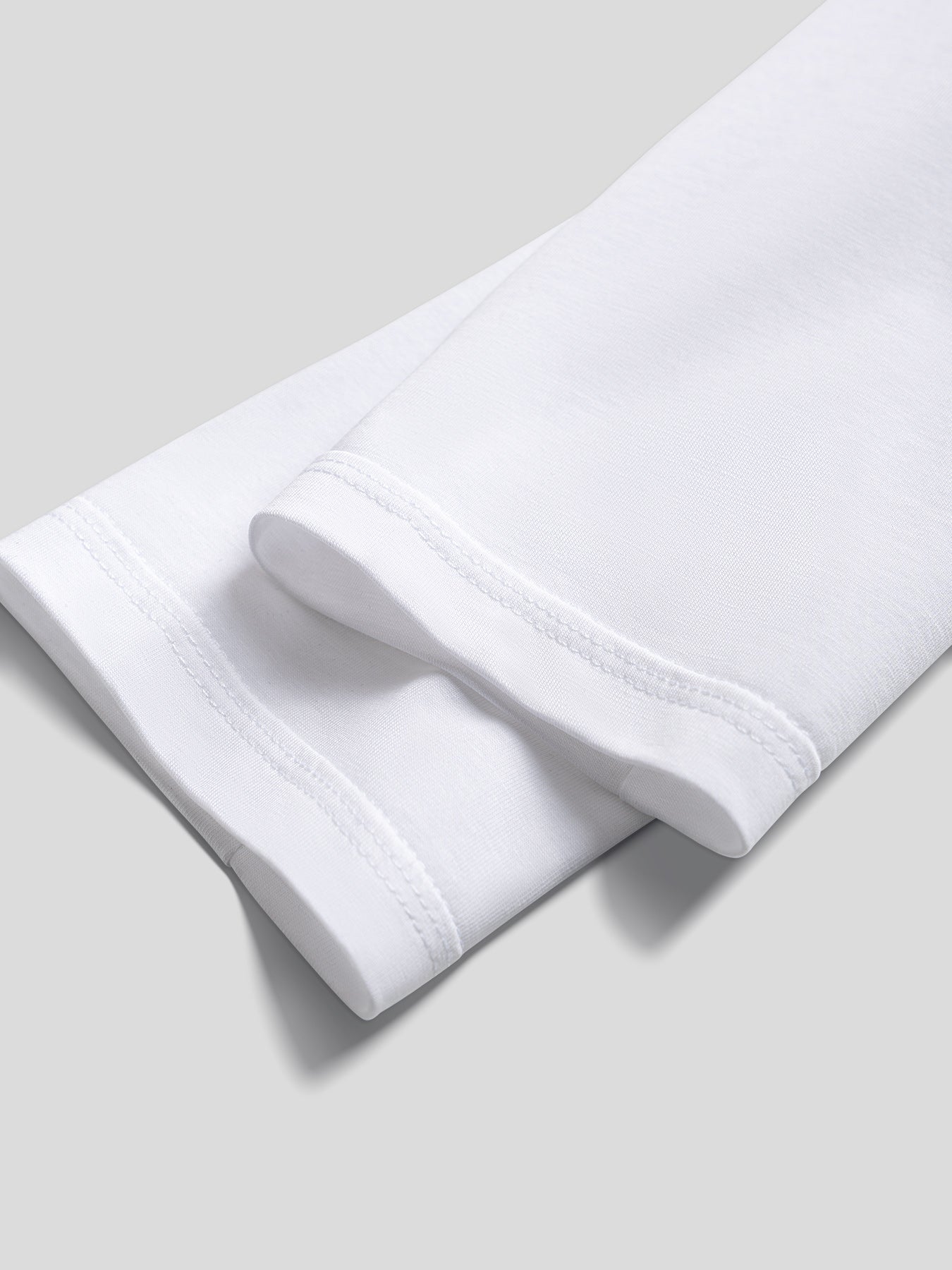 StaySmooth de manga larga Hooded Drop-Cut Tee
