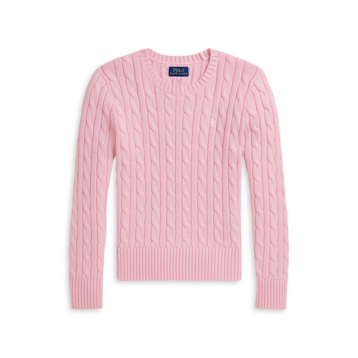 Girls 7-16 Cable-Knit Cotton Sweater - 4
