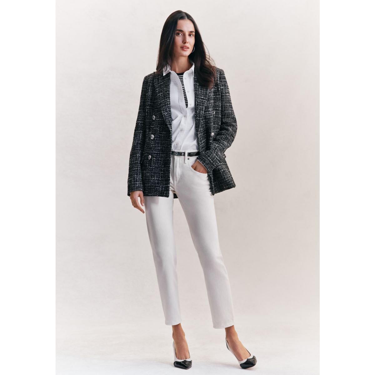 Relaxed Fit Stretch Cotton Shirt - 5