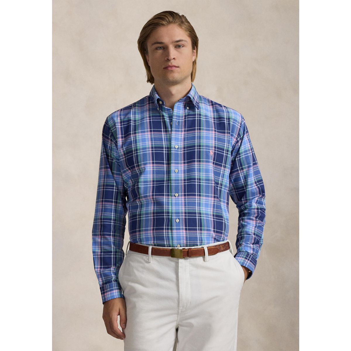 Big & Tall Performance Oxford Shirt - 1