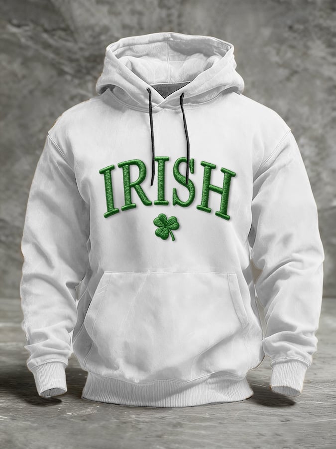 Sudadera casual St. Patrick's Day para hombre