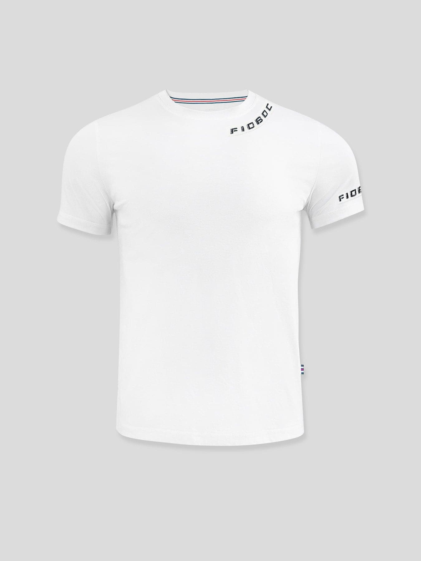 Camiseta Fioboc casual bordado