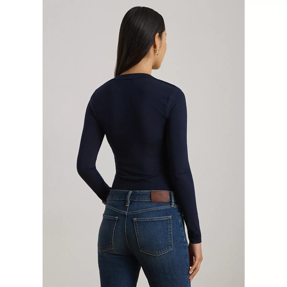 Women's Stretch Jersey Square-Neck Top - 2