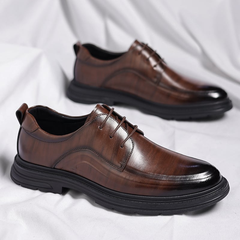 Zapatos ejecutivo casual cuero para hombre