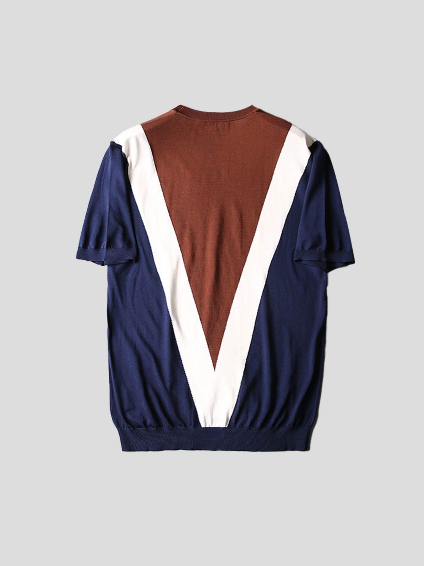 Camiseta Cooltejido transpirable Contrast Color de manga corta tejidoted