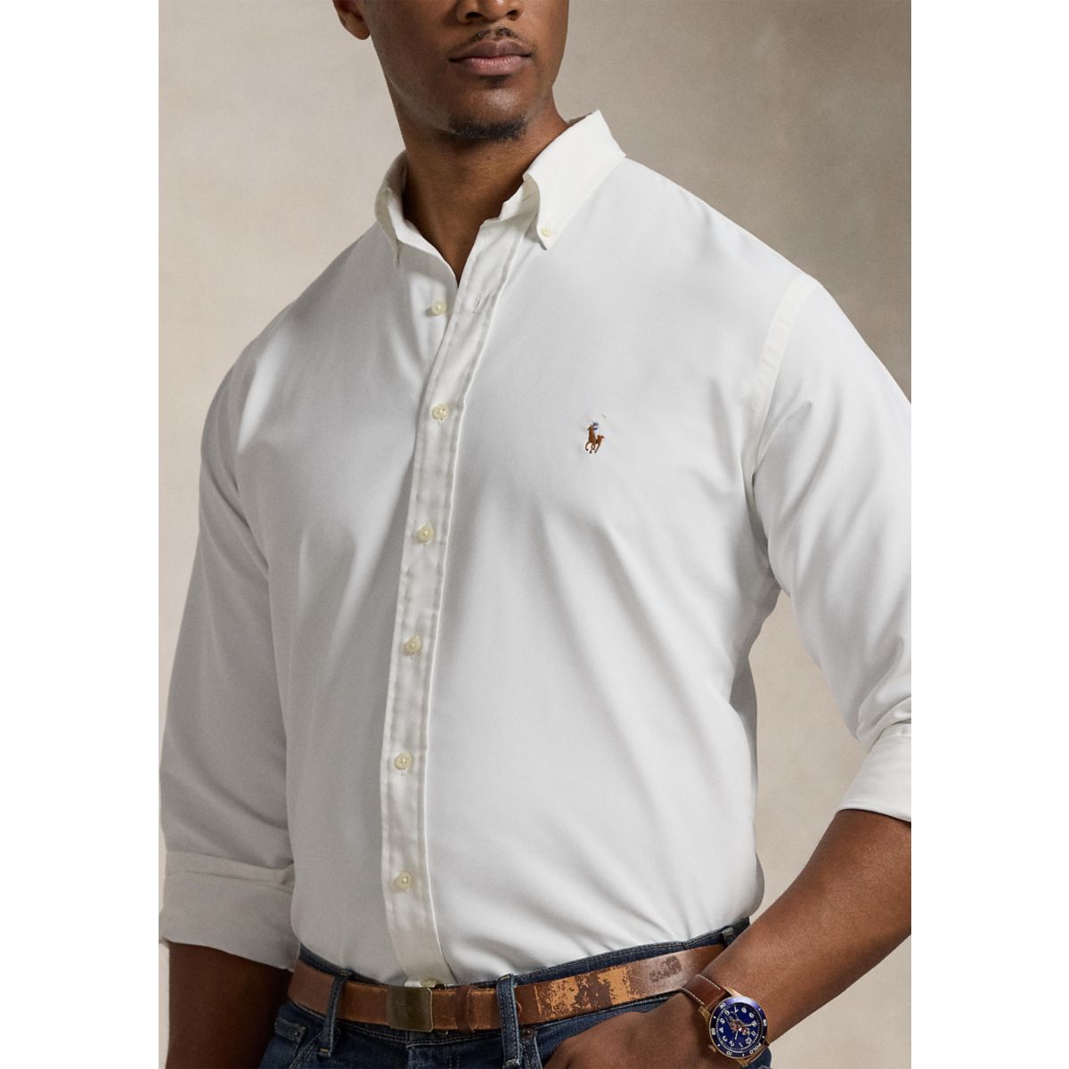Big & Tall Performance Oxford Shirt - 3