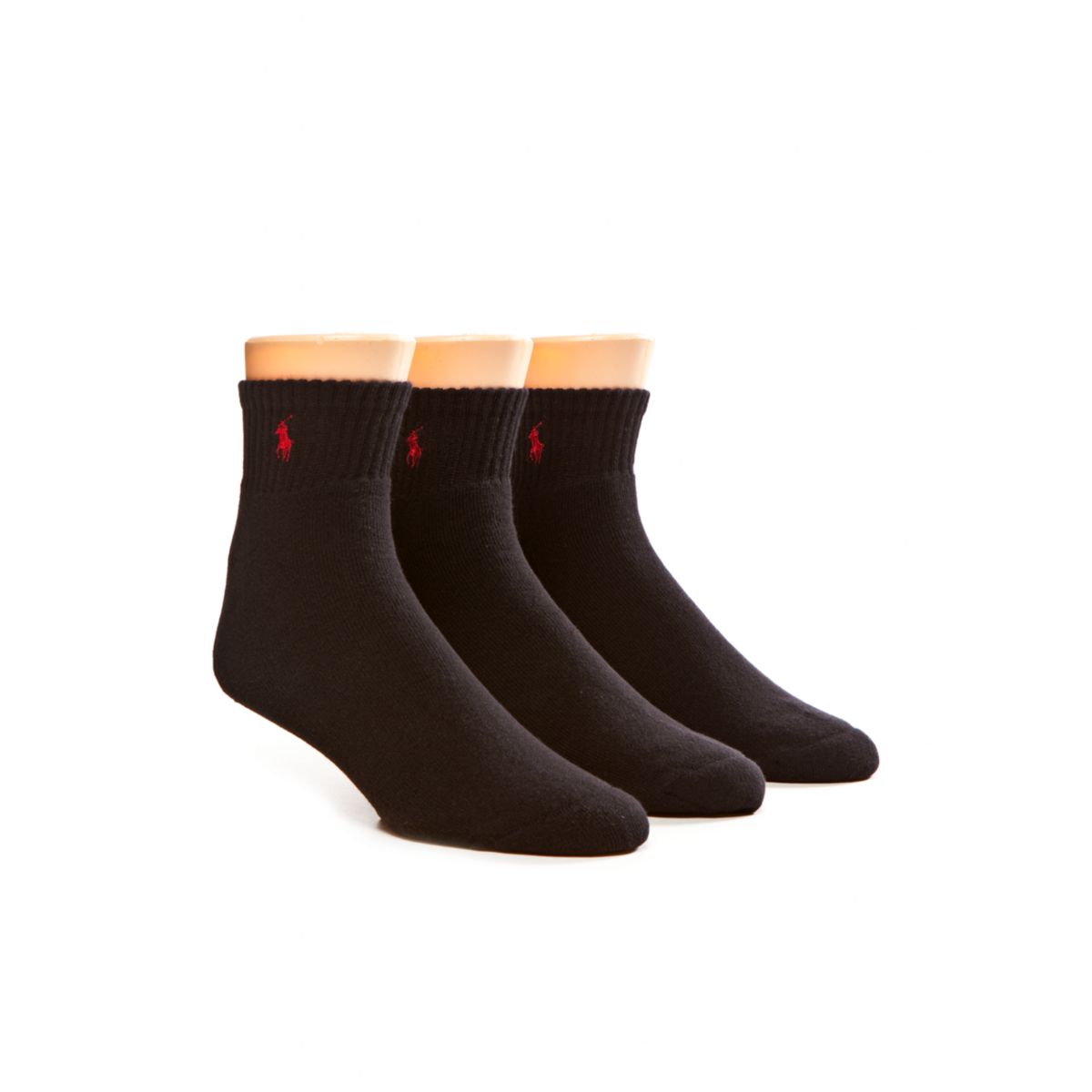 Big & Tall 3-Pack Athletic Crew Socks - 1