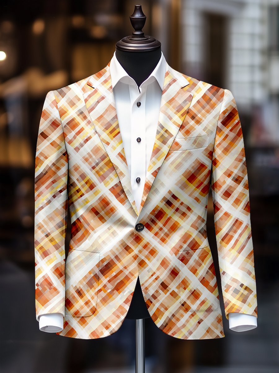 Saco vintage casual para hombre