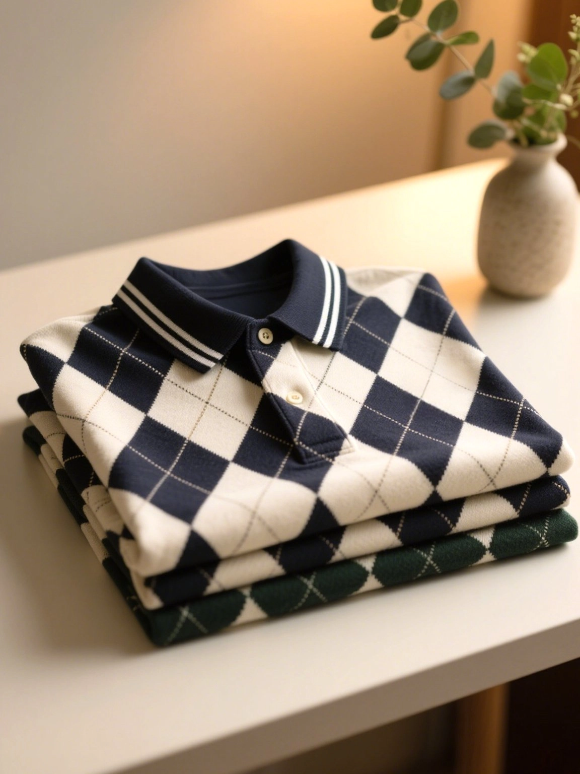 Camisa polo ejecutivo casual Button de manga corta para hombre