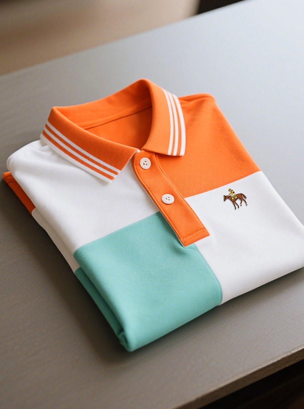 Camisa polo ejecutivo casual Button de manga corta para hombre