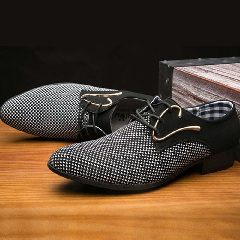 Zapatos casual Pointed Toe ejecutivo para hombre