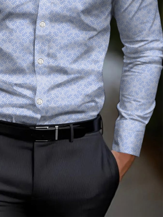 Camisa ejecutivo Style Simple para hombre