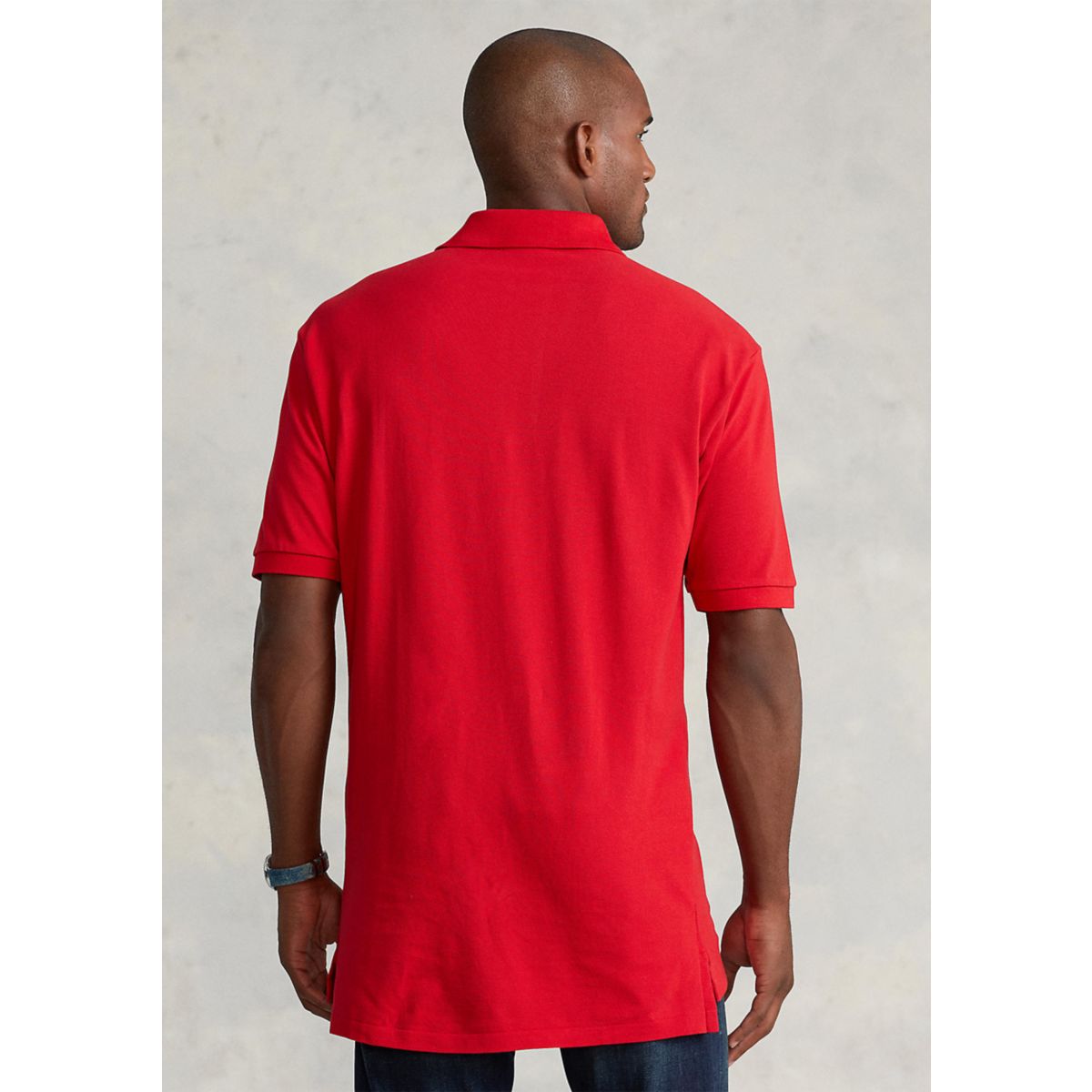 Big & Tall Classic Fit Mesh Polo Shirt - 6