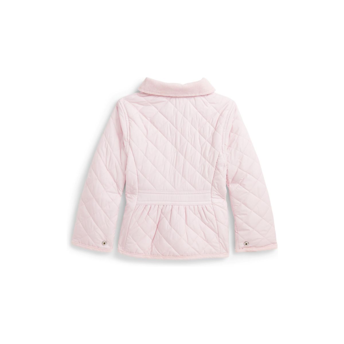 Girls 2-6x Quilted Water Repellent Barn Jacket - 3