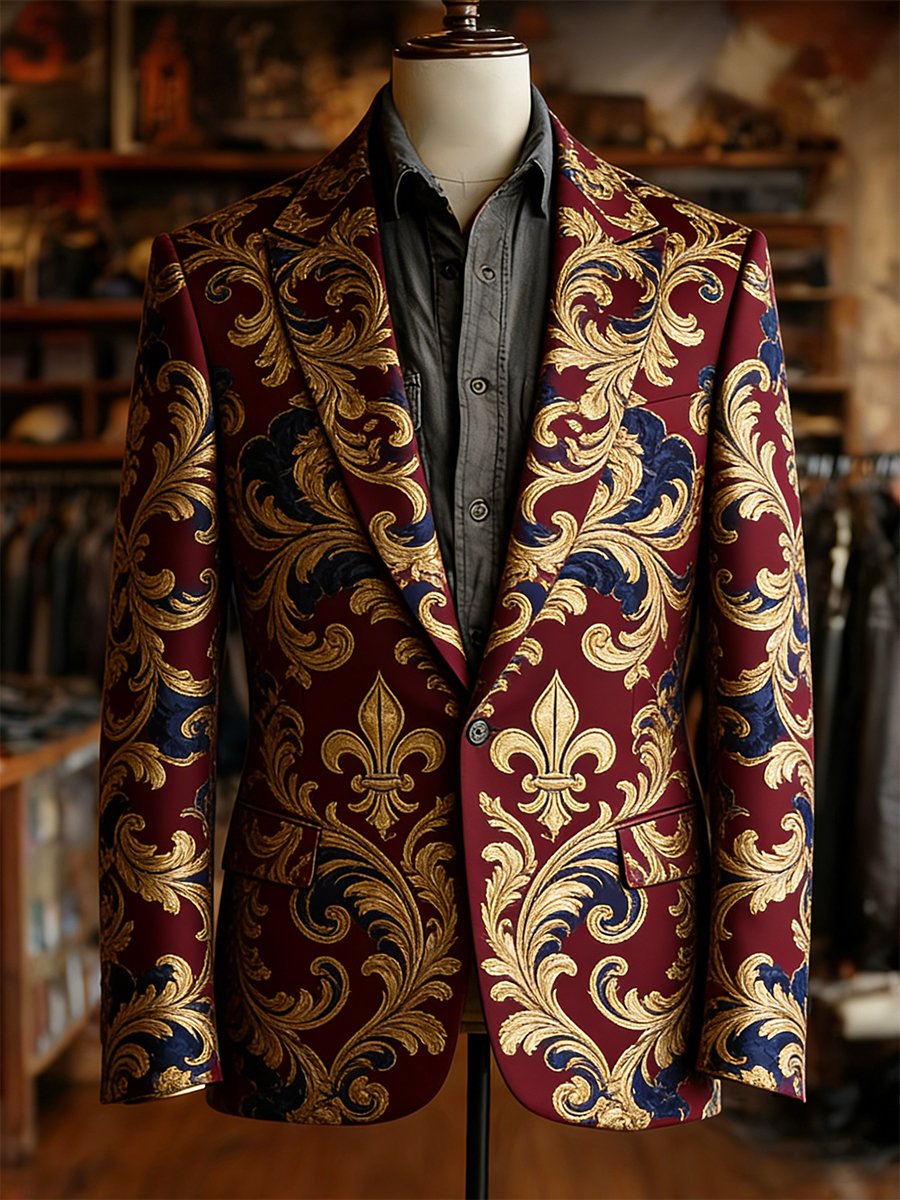 Chaqueta retro ejecutivo Carnival diseño Suit para hombre