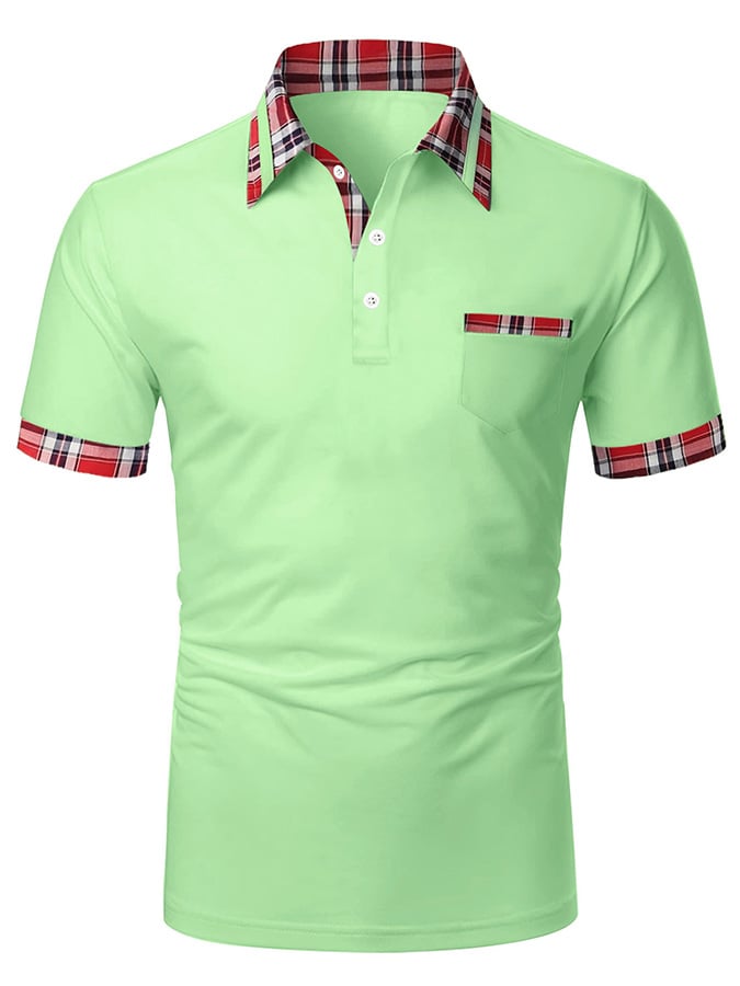 Camisa polo de manga corta estampado Pullover