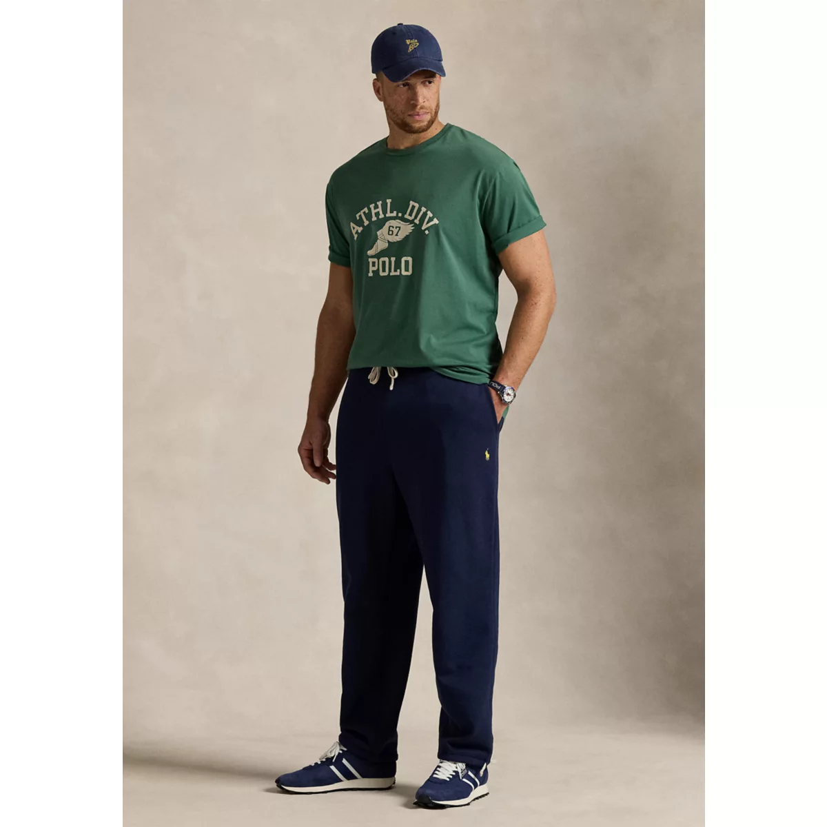 Big & Tall Jersey Graphic T-Shirt - 4