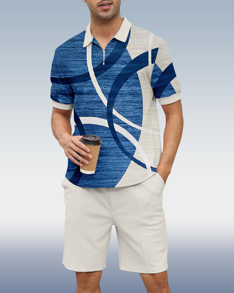 Suitmens casual Summer POLO Set para hombre