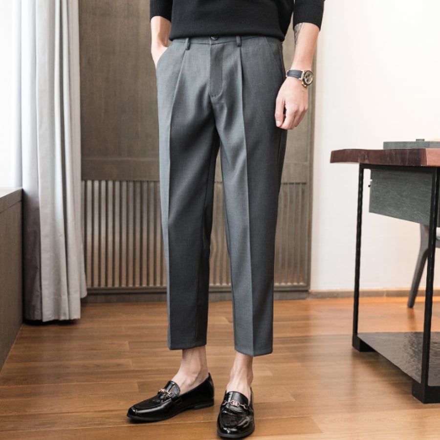 Ejecutivo Style casual Trousers para hombre