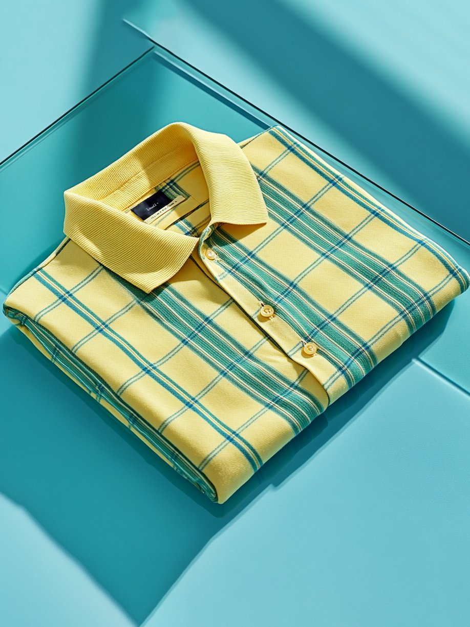 Camisa polo ejecutivo casual Button de manga corta para hombre