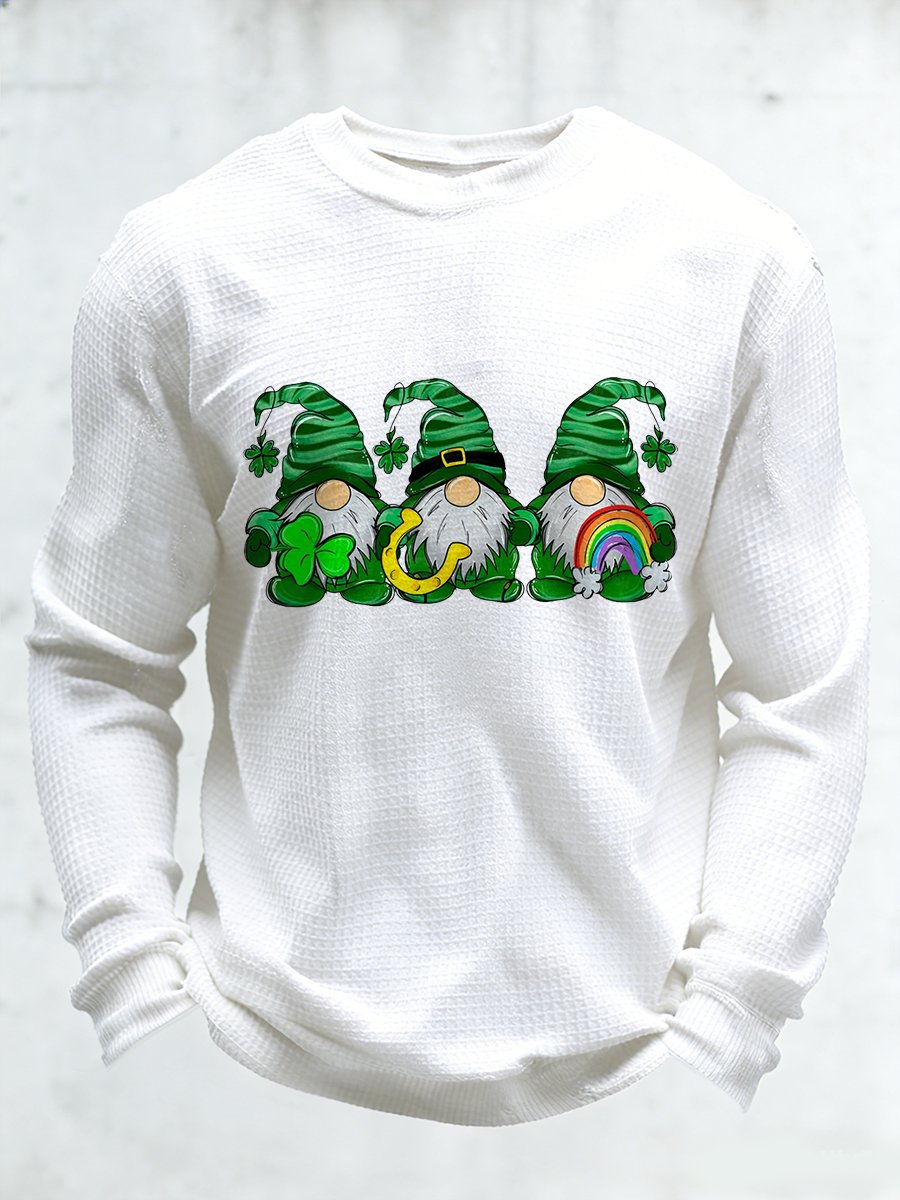 Camiseta St. Patrick's Day Leprechaun de manga larga