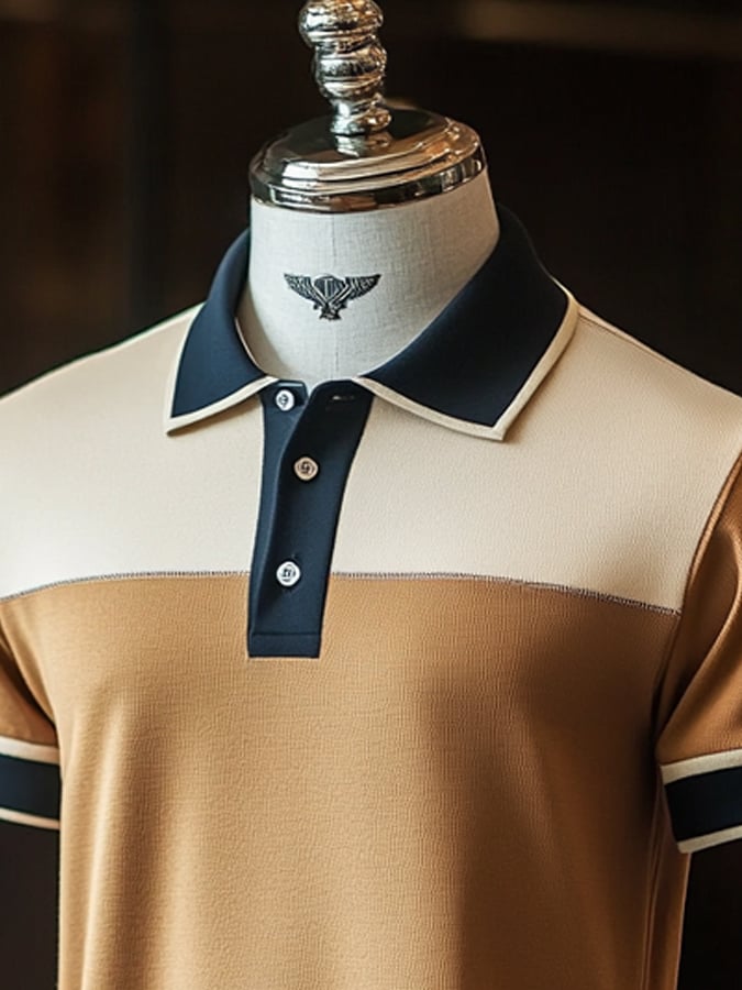 Camisa polo ligero, comfortable, high-end for men