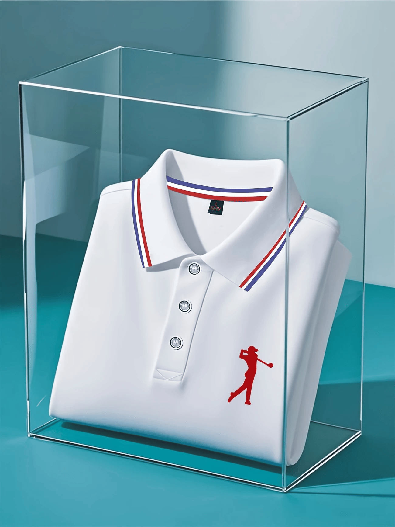 Camisa polo ejecutivo casual Button de manga corta para hombre