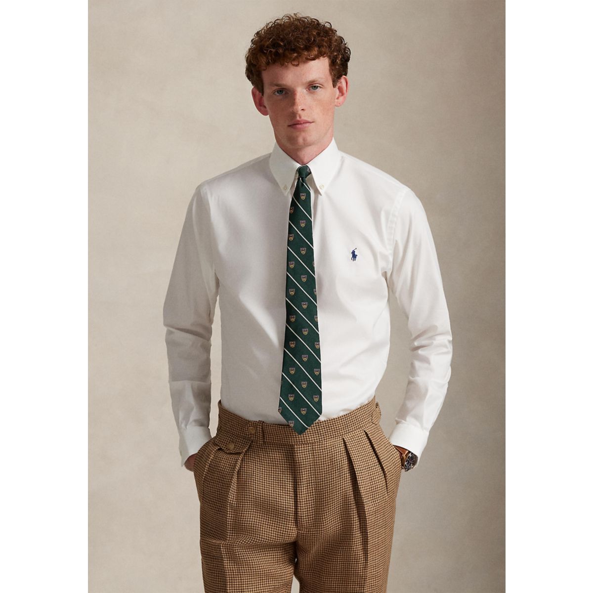 Men's Classic Fit Performance Twill Shirt - 3