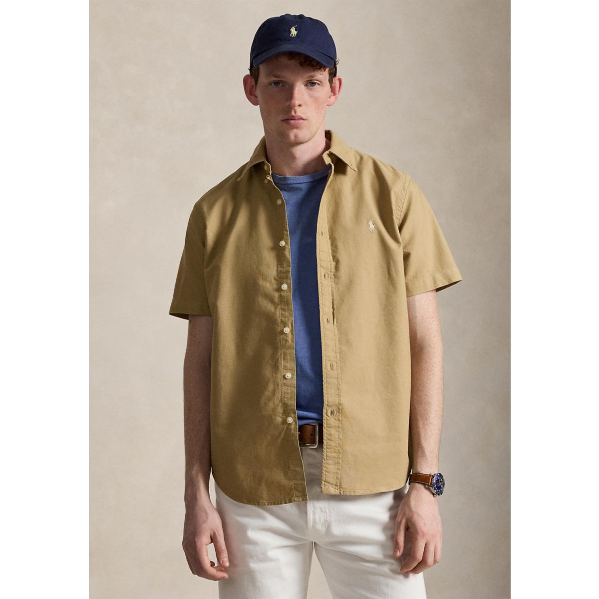 Men's Classic Fit Garment-Dyed Oxford Shirt - 13