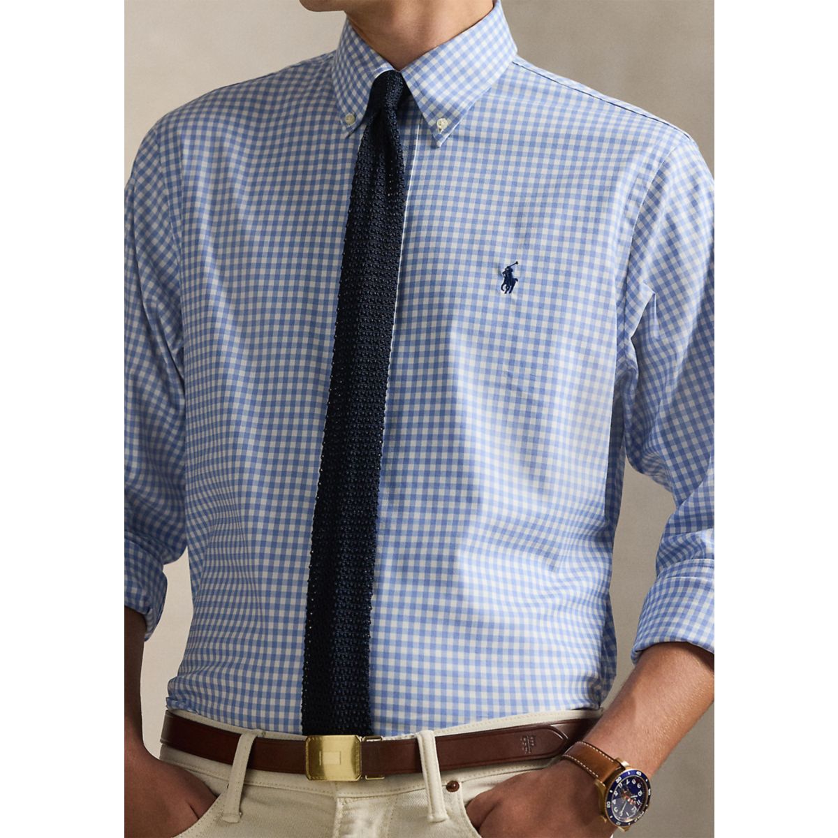 Classic Fit Performance Twill Shirt - 3