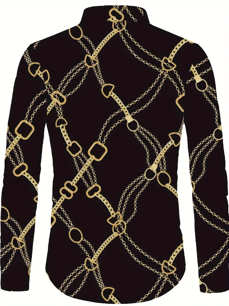 Camisa a cuadros ejecutivo de manga larga para hombre