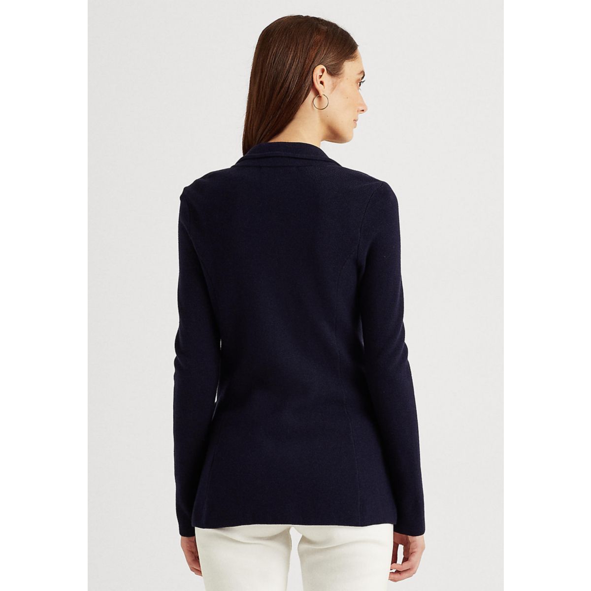 Sweater Knit Blazer - 2